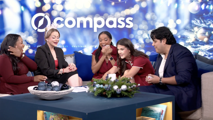 Erik Hernandez helps put the magic in Christmas